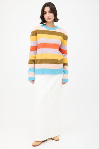 Acne Studios Multicolour Wool Kai Striped Sweater