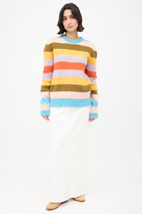 Acne Studios Multicolour Wool Kai Striped Sweater