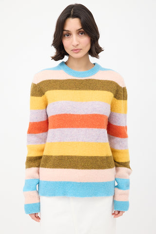 Acne Studios Multicolour Wool Kai Striped Sweater