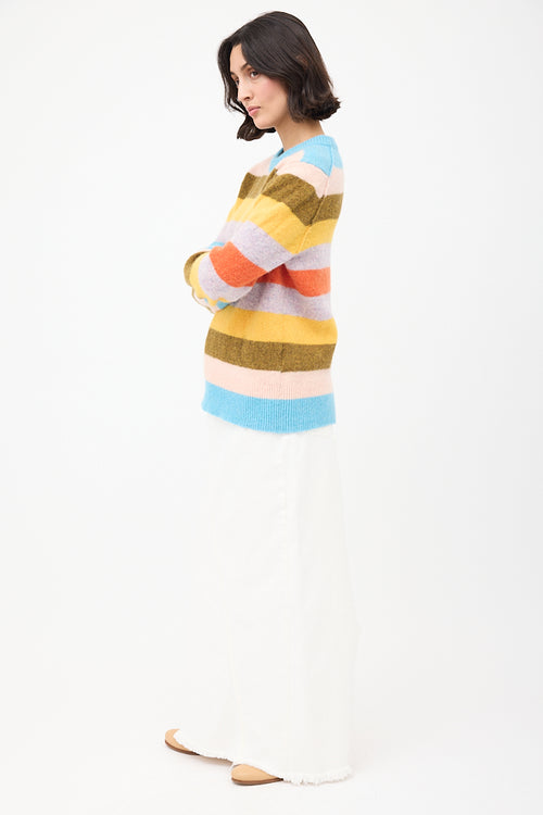 Acne Studios Multicolour Wool Kai Striped Sweater