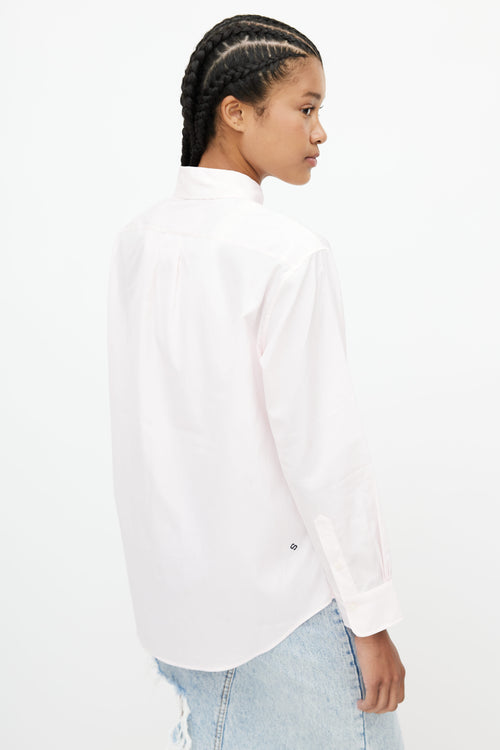 Acne Studios Pink Button Down Shirt