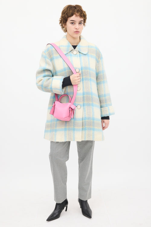 Acne Studios Pink Leather Musubi Mini Bucket Bag