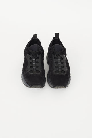 Acne Studios Black Suede Rockaway Sneaker