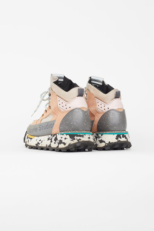 Acne Studios Multicolour Bertrand Hiking Boot