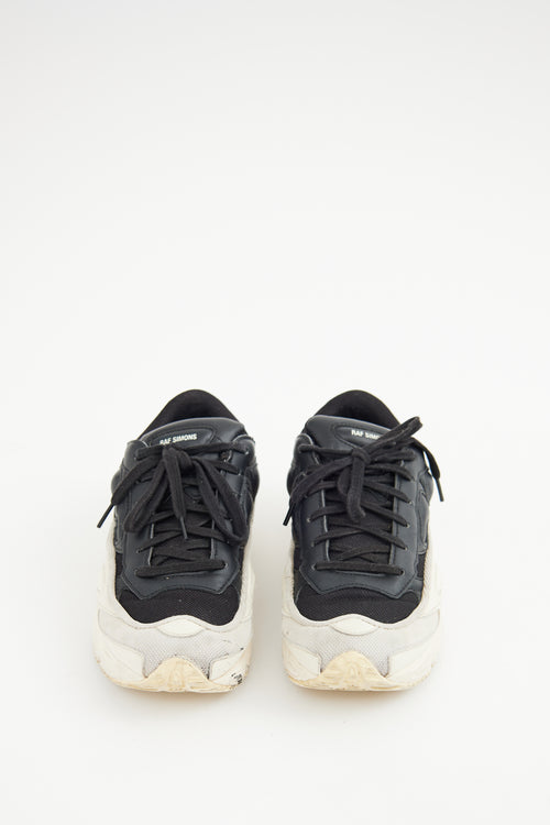 Adidas Raf Simons Black 
White Ozweego Sneaker