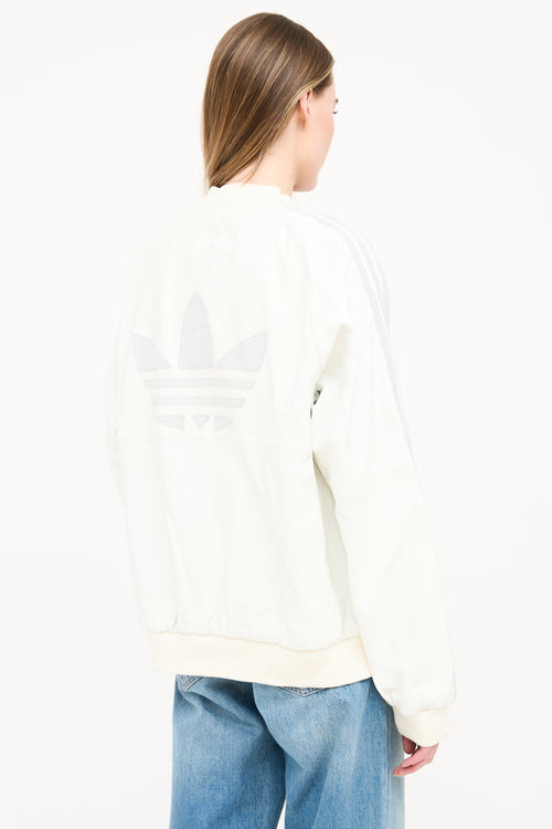 Adidas Adicolor Leather Track Jacket