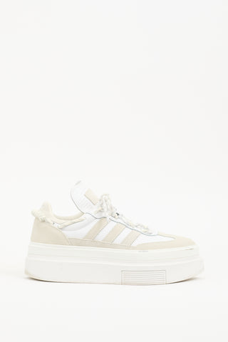 Adidas X Ivy Park White Leather Super Sleek 72 Sneaker