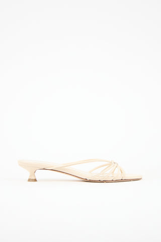 Aeydē Leather Milla Knot Heel