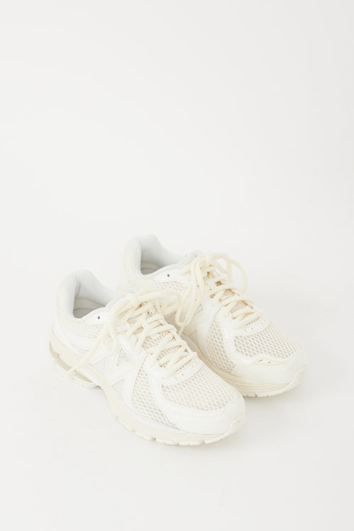 Aimé Leon Dore X New Balance Cream Mesh 860v2 Sneaker