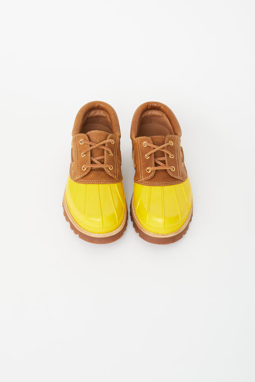 Aimé Leon Dore Yellow 
Brown Low Pápia Boot