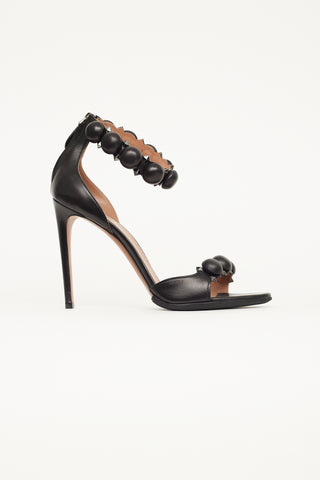 Alaïa Black Leather La Bombe 90 Pump