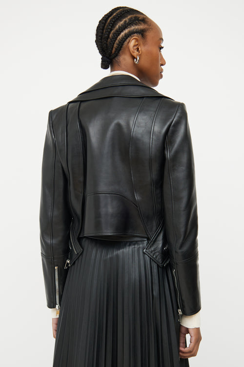 Alexander McQueen Black Trompe L
Oeil Jacket