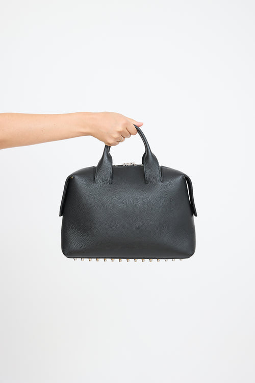 Alexander Wang Black 
Beige Leather Rogue Bag