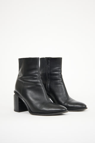 Alexander Wang Black Leather Kori Ankle Boot