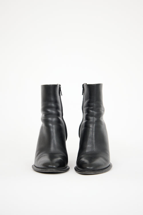 Alexander Wang Black Leather Kori Ankle Boot