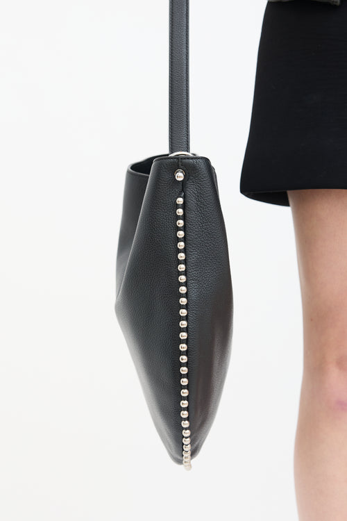 Alexander Wang Black Leather Studded Roxy Tote Bag