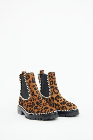 Alexander Wang Print Chelsea Studded Boot