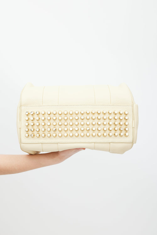 Alexander Wang Light Yellow Rocco Studded Bag