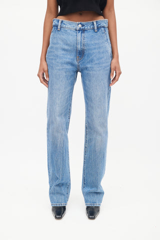 Alexander Wang Mid Wash Straight Jeans