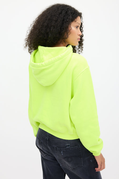 Alexander Wang Neon Green Hoodie