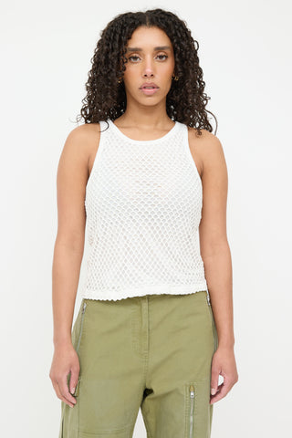 Layered Mesh Tank Top