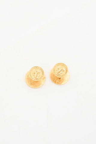 Alexander McQueen Skull Coin Cufflinks