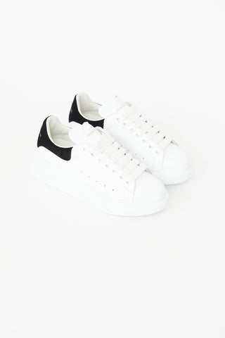 Alexander McQueen White Leather Oversized Sneaker