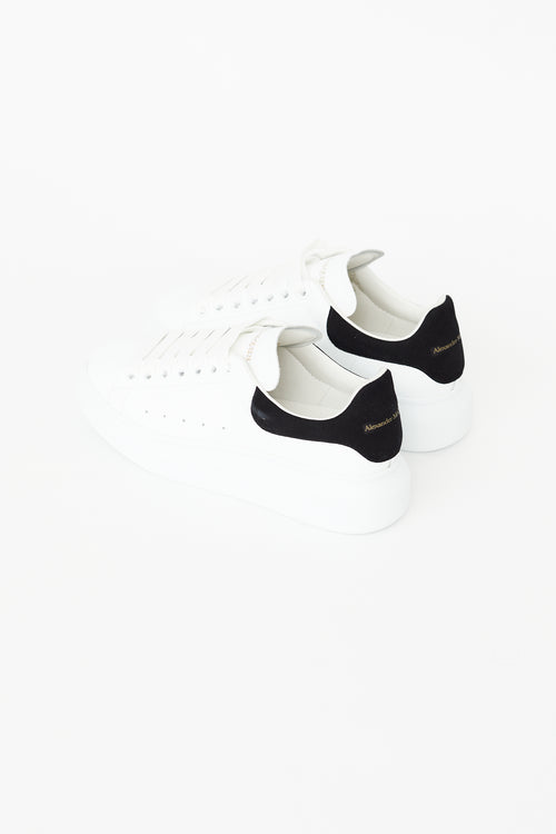 Alexander McQueen White Leather Oversized Sneaker