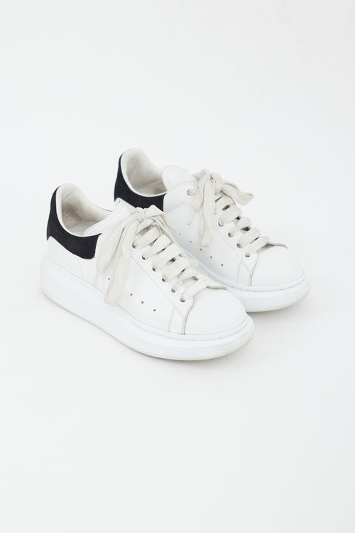 Alexander McQueen White 
Black Oversized Sneaker