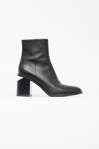 Alexander Wang Black Leather Kori Ankle Boot