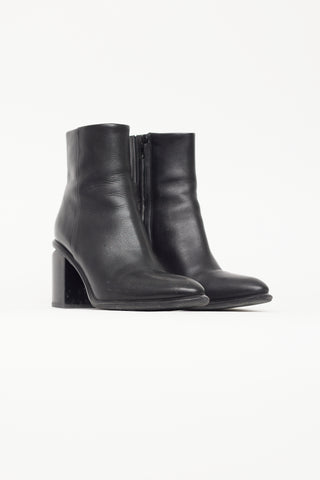 Alexander Wang Black Leather Kori Ankle Boot