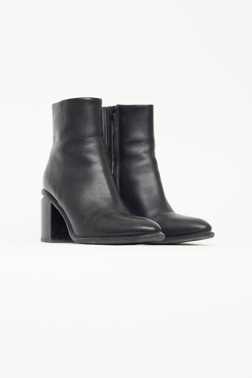 Alexander Wang Black Leather Kori Ankle Boot