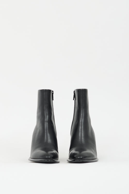 Alexander Wang Black Leather Kori Ankle Boot