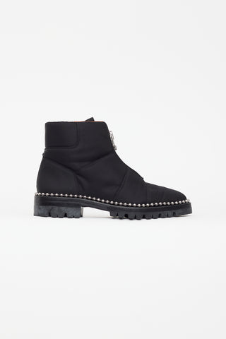 Alexander Wang Black Studded Cooper Ankle Boot