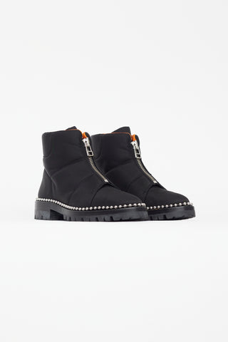 Alexander Wang Black Studded Cooper Ankle Boot