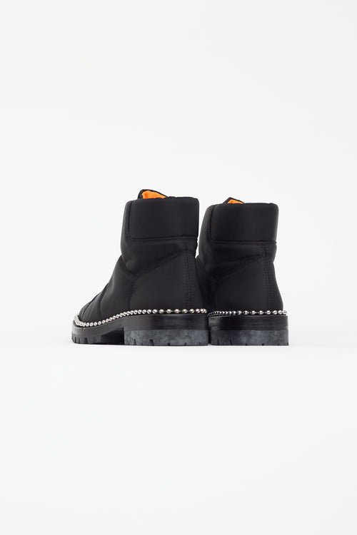 Alexander Wang Black Studded Cooper Ankle Boot