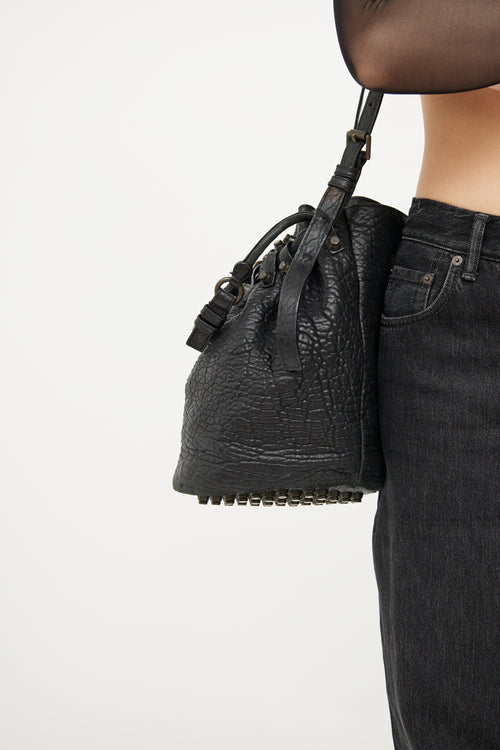 Alexander Wang Black Diego Bucket Bag