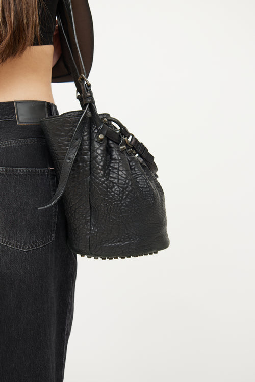 Alexander Wang Black Diego Bucket Bag