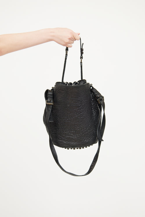 Alexander Wang Black Diego Bucket Bag