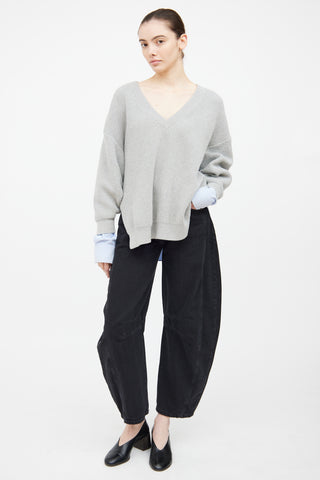 Alexander Wang Grey 
Blue Sweater