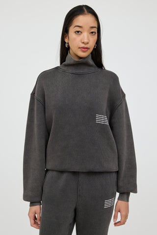 Alexander Wang Grey 
White Logo Co-Ord Set