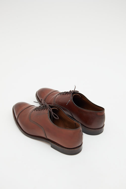 Allen Edmonds Brown Leather Oxford