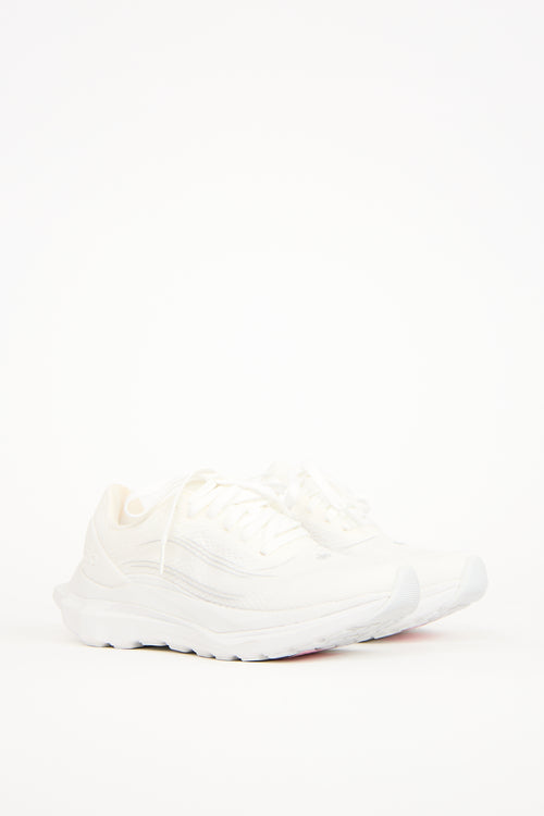 Alo White Mesh Runner Sneaker