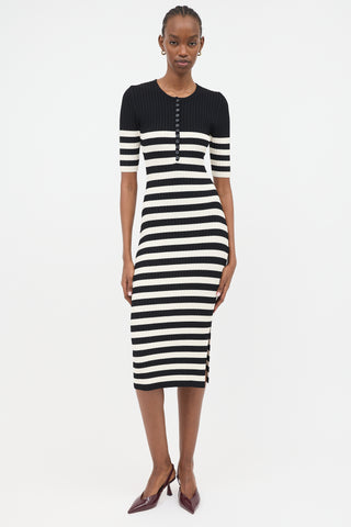 Altuzarra Ribbed Stripe Sunday Dress