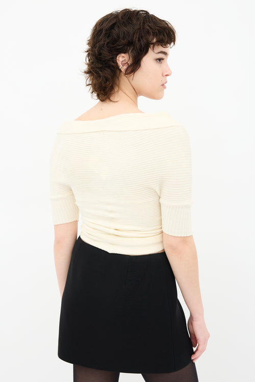 Altuzarra Ribbed Shrug Sweater