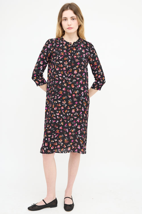 Altuzarra Silk Floral Tunic Dress