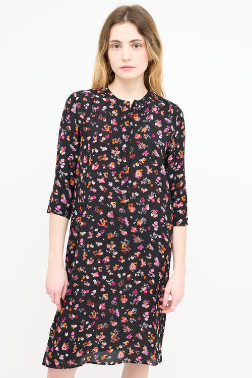 Altuzarra Silk Floral Tunic Dress