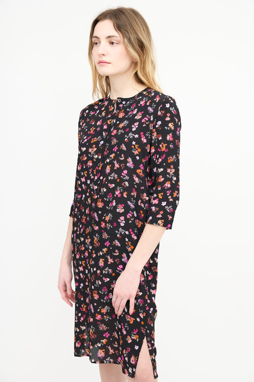 Altuzarra Silk Floral Tunic Dress