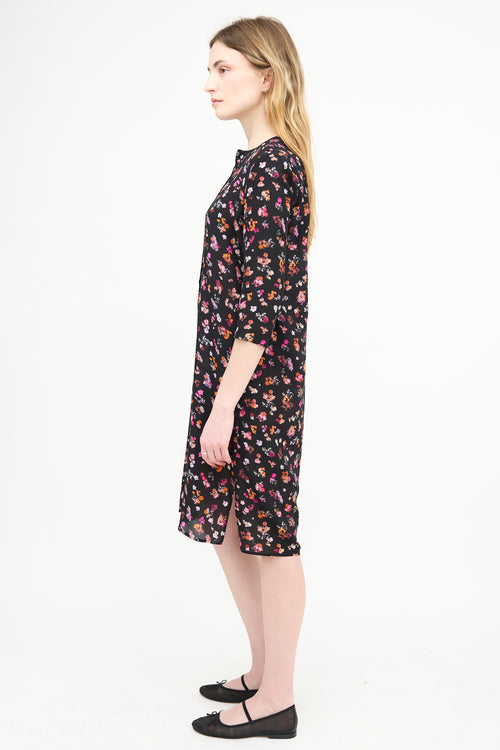 Altuzarra Silk Floral Tunic Dress