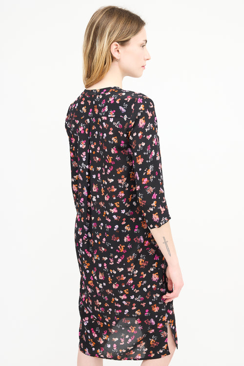 Altuzarra Silk Floral Tunic Dress